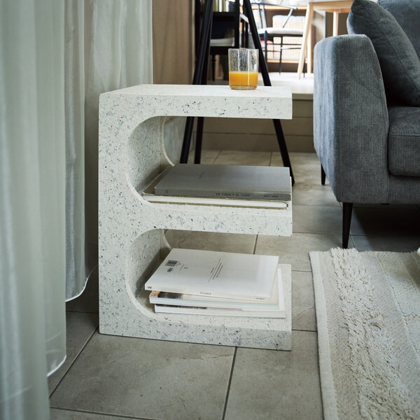 MAR-14WH ホワイト サイドテーブル メーカー直送