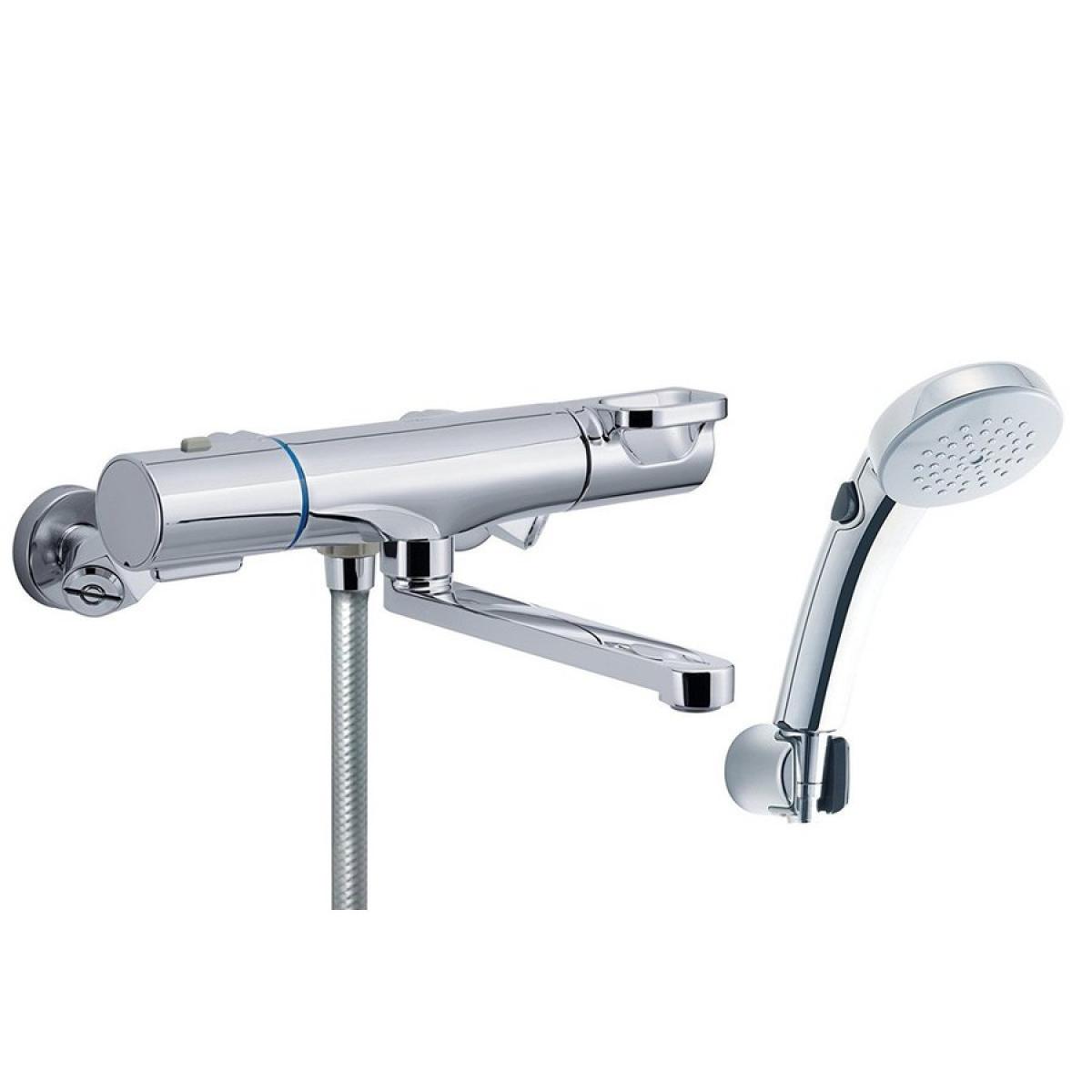 LIXIL(リクシル) INAX 浴室用 サーモスタット付シャワーバス水栓 エコフルシャワー スイッチシャワー 凍結防止水抜き仕様 RBF-814NW
