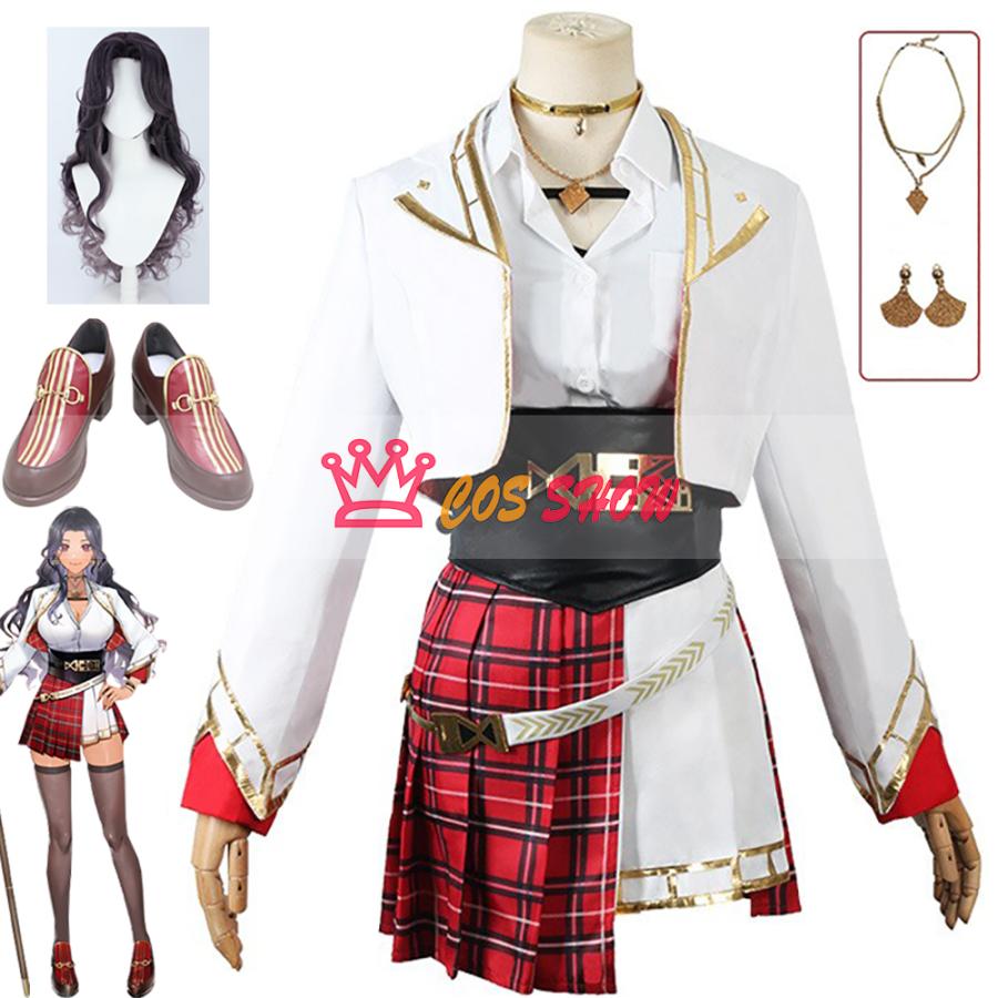 2025新品販売 バーチャル YouTuber VTuber にじさんじEN Scarle Yonaguni スカーレ ヨナグニ コスプレ衣装 cosplay 仮装 日常服 イベント クリスマス ハロ