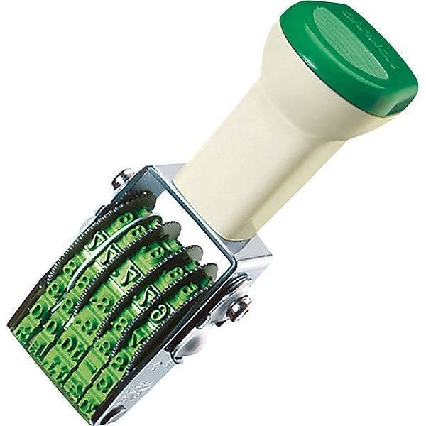 （まとめ買い）回転印 欧文日付 5号/明朝体 IS-D5N [x3]