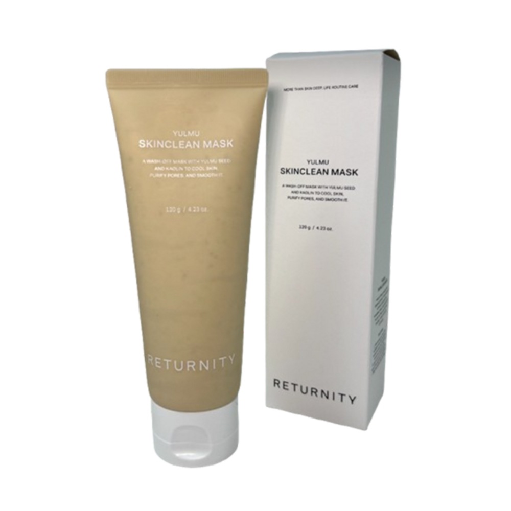 【正規品】 RETERNITY（リタニティ）ハトムギスキンクリーンパック 120g（毛穴ケア／老廃物除去／韓国クレイパック）