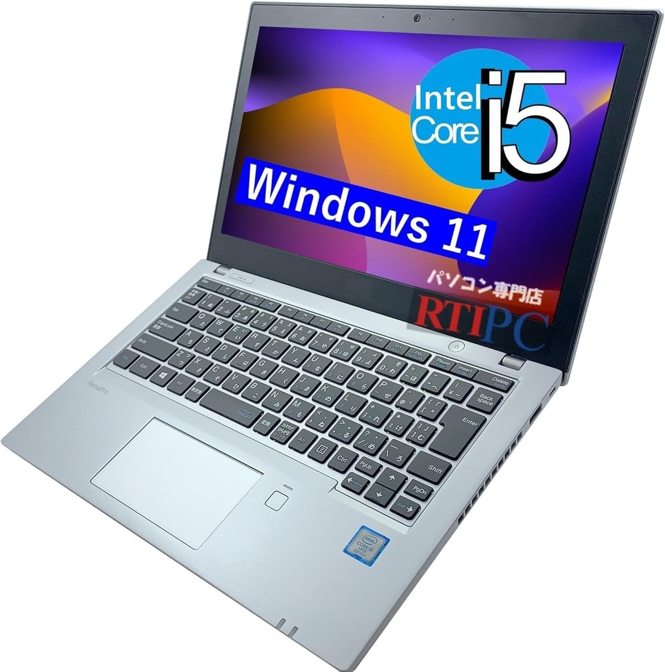 Used English OS Laptop Windows 11 Engish Version Office2024 Installed Versapro VB-4 12.5 inch Displa