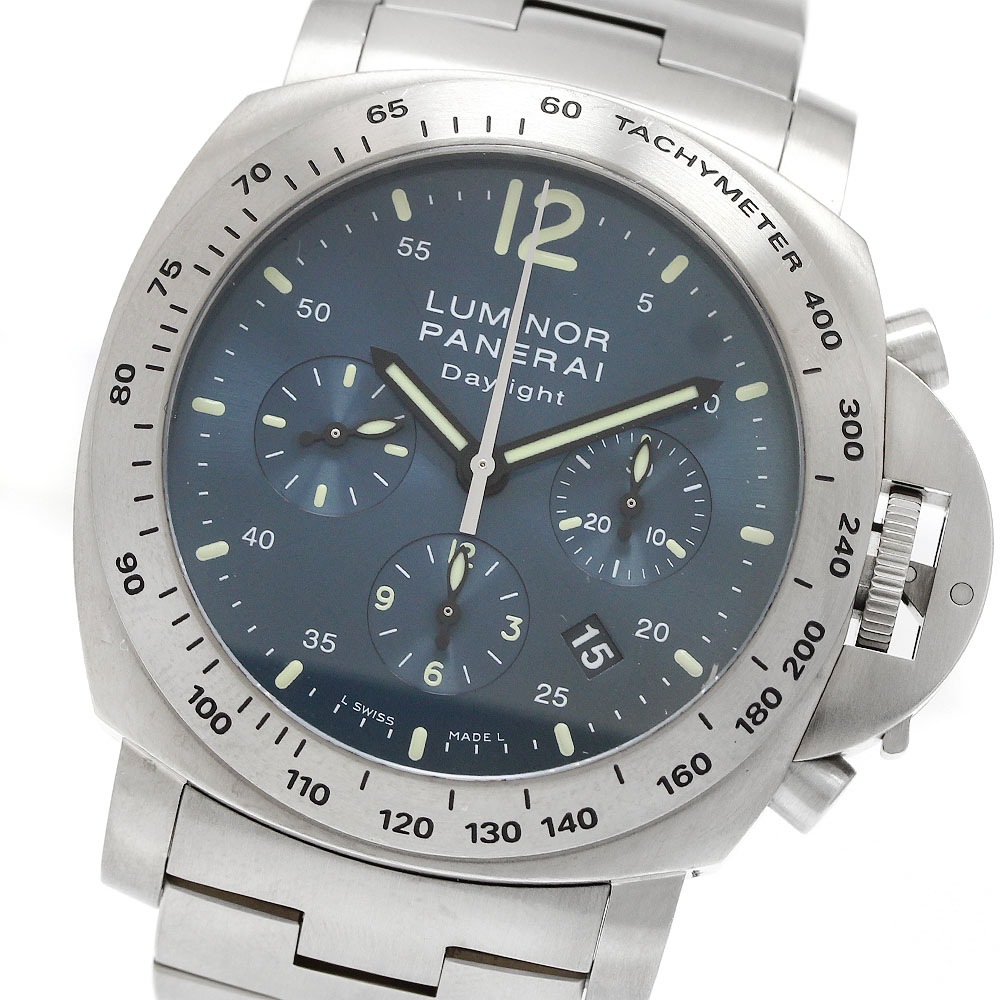 パネライ PANERAI PAM00326 ルミノール デイライト クロノグラフ 自動巻き メンズ 良品 _945727【中古】