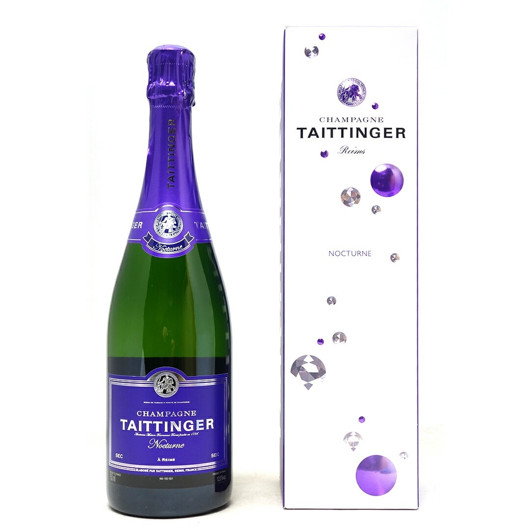 テタンジェ ノクターン ギフト箱付 正規品 750ml シャンパン フランス シャンパーニュ 白泡 コク辛口 ワイン ^VATXNCZ0^