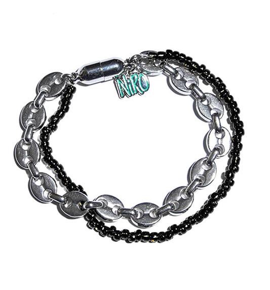 Qoo10 NiRO SERENDIPITY EiGHT CHAiN ブレスレット [