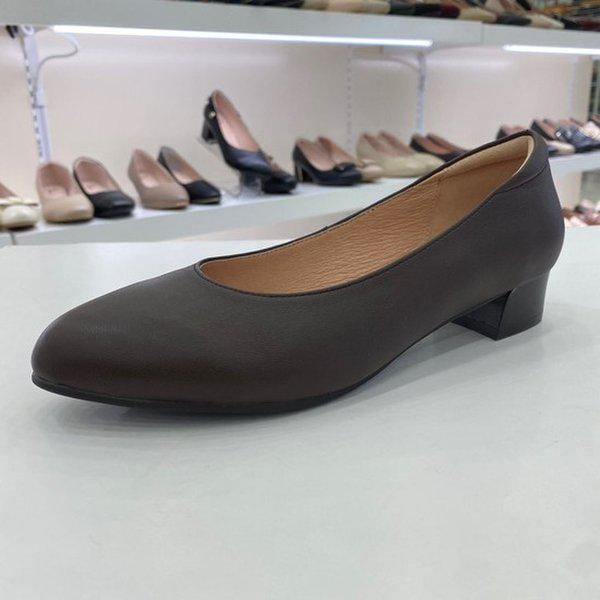 女性パンプス 快適なベーシックシューズ PFEFPH598BR HFPS2A GN_GN