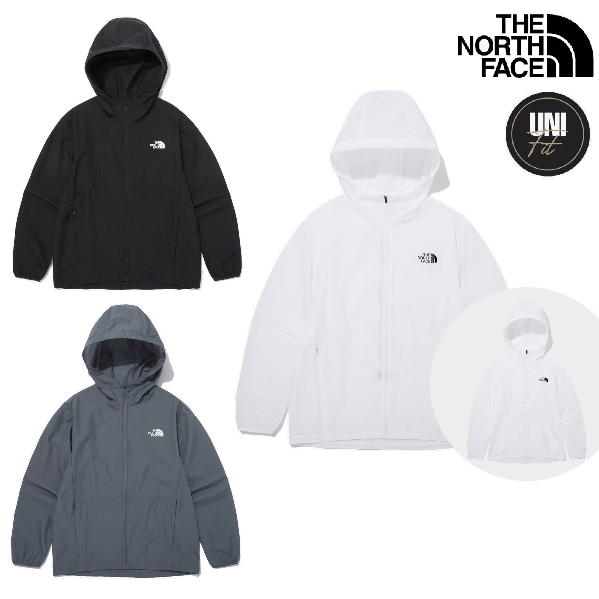 TNF RUN EX JACKET 3色 新商品 韓国の人気 韓国ファッション 日常服 スポーツウェア 男女共用 カップルアイテム 登山