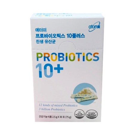 Atomy プロバイオティクス 10+ 2.5g 2Box (30Px2) / 健康機能食品 / チャンコンガン / 韓国[Atomy Probiotics 10+] 5,045円