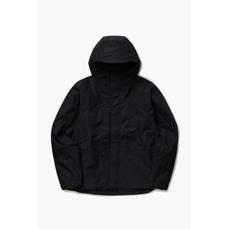 [] 男性リップストップルーズフィット防風ジャケット TLJJM24521BLK