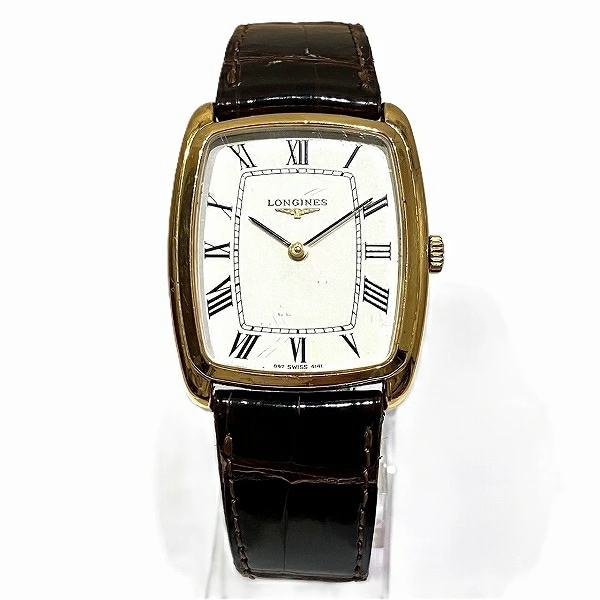 ロンジン 847 4141 手巻き 時計 腕時計 メンズ 【中古】