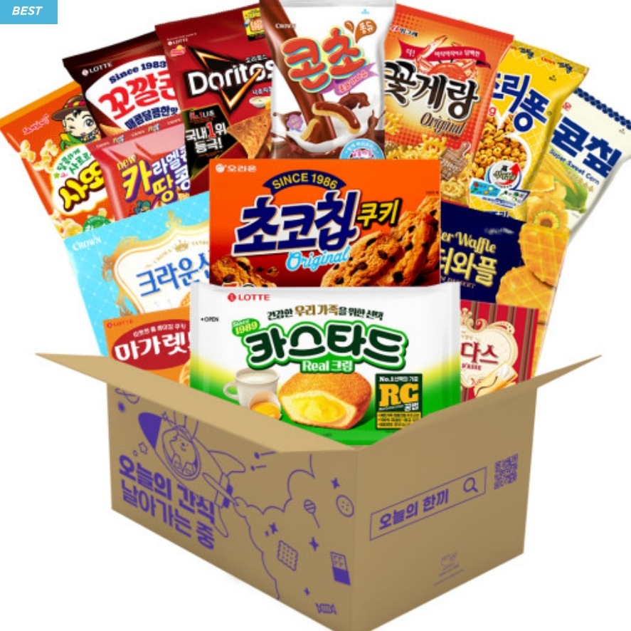 韓国 お菓子セットお菓子盛り合わせお菓子ギフトセット3-4 会社 塾 湯沸室 ボックス 5,304円