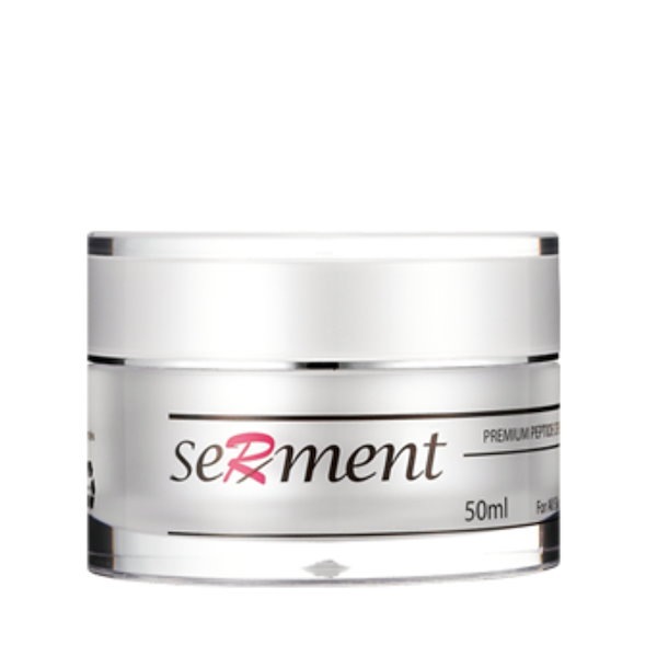 Qoo10] SERMENT セルマン 化粧品 プレミアムペプチドクリ
