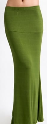3280．マーメイドタイトきれいめボトムス(アーミーグリーン)　2019春夏　マーメイド　美ライン　ハイウェスト　お出かけ お呼ばれ　女子会　普段使い