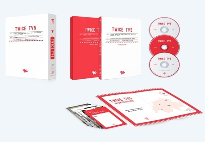 ( 未開封新品) DVD TWICE TV5 TWICE IN SWITZERLAND 3DISC スイス