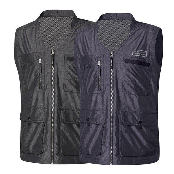 ベニス 南 KSV7129M 多重ポケット メッシュ 男性 夏 釣り 登山ベスト