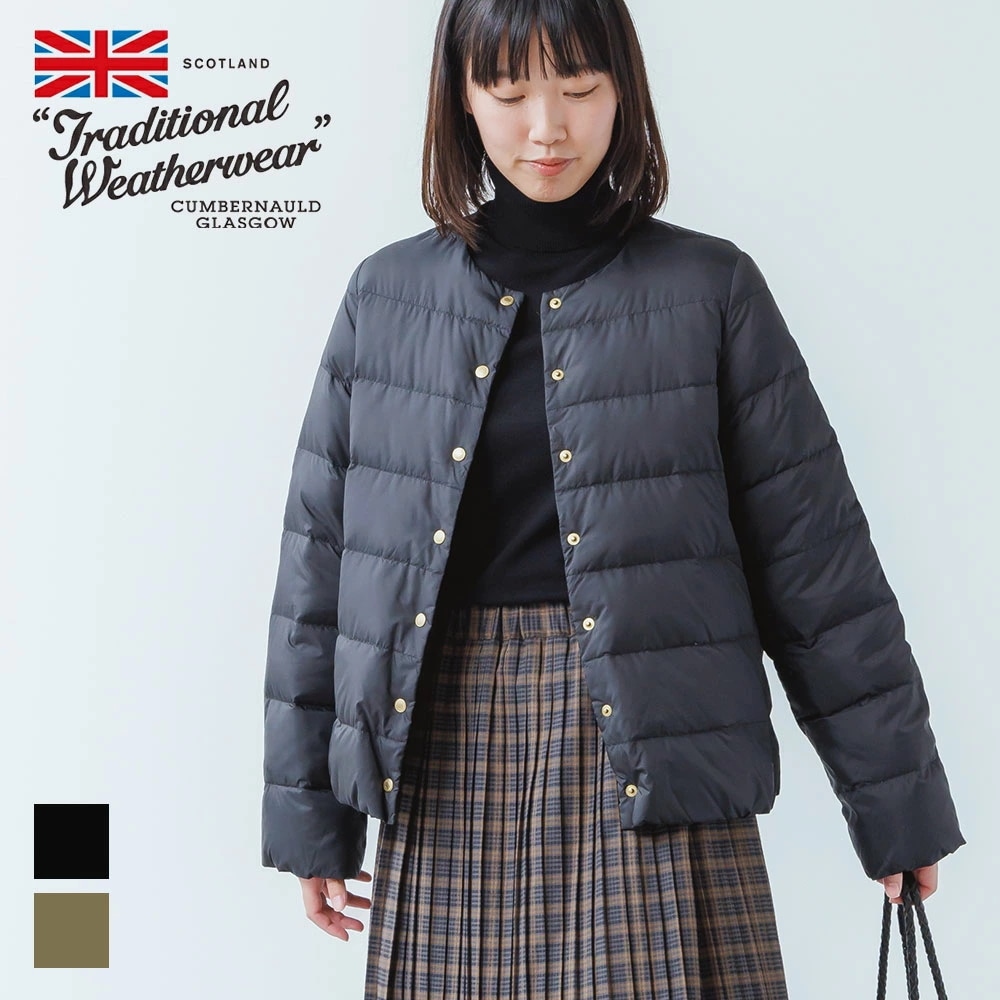 【2024秋冬】トラディショナルウェザーウェア TRADITIONAL WEATHERWEAR ARKLEY アークリーダウン PA ショート レディース 2024AW