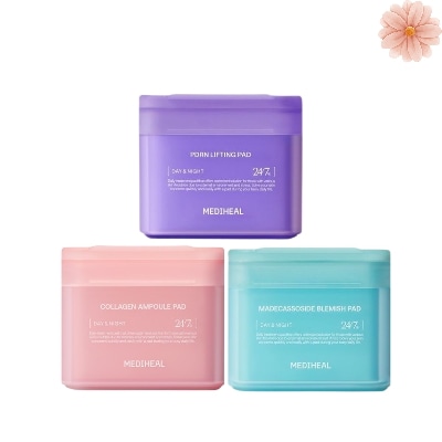 トナーパッド 本品100枚+詰め替え100枚+追加構成/3種択1/ マデカソサイド/PDRN/コラーゲン/トナーパット/ふき取りパッド/