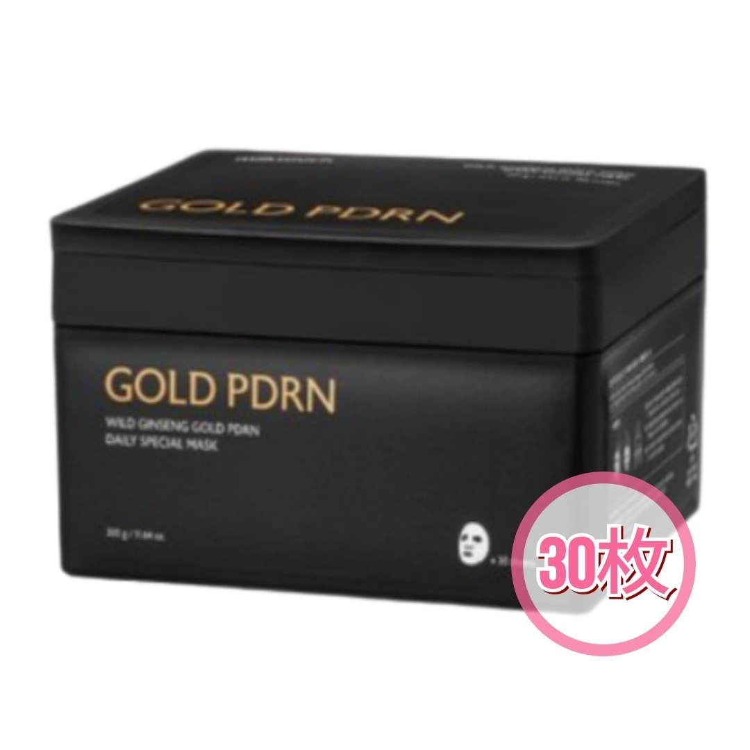 [Hyuk pick] 山参 ゴールド PDRN デイリースペシャルマスク 30枚/肌の弾力/マスクパック/1日1パック/韓国コスメ