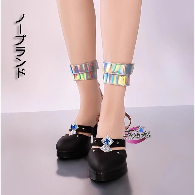 五次元　原神　コスプレ　夜蘭　静謐の饗宴　スキン靴