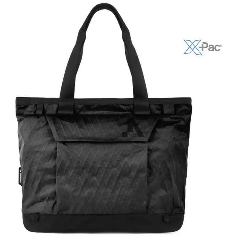 BOUNDARYSUPPLY　RENNEN TOTE BAG X-PAC ジェットブラック　CERTB0501