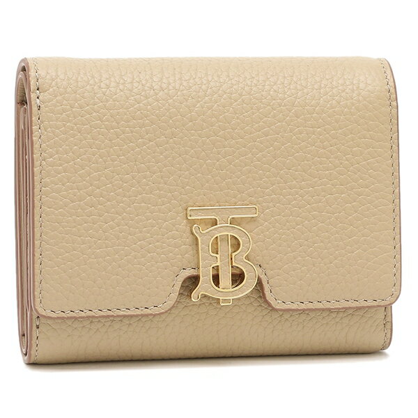 三つ折り財布 コンパクト財布 ベージュ レディース 8066022 A1435