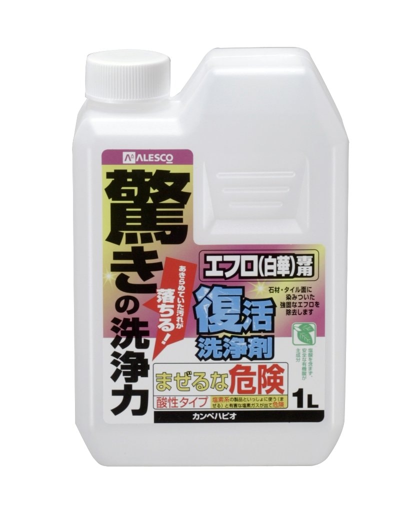 カンペハピオ 清掃用 復活洗浄剤 エフロ(白華)用 1L 石材・タイル 汚れ落とし 日本製