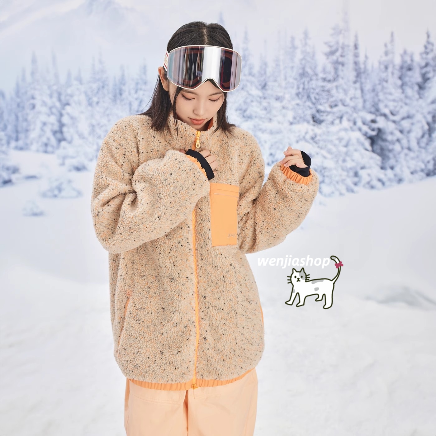 スノーボードウェア 2025 上下セット メンズ レディース アウター ジャケット パンツ ズボン トレーナー ふわふわ ウィンタースポーツ スノーウェア スキーウェア スノボウェア韓国風 防水防寒