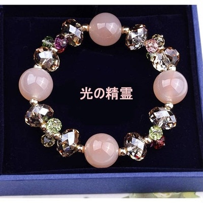 国内配送　送料無料キラキラ　　ミ　ラグジュアリーブレスレット　彡光の贈り物