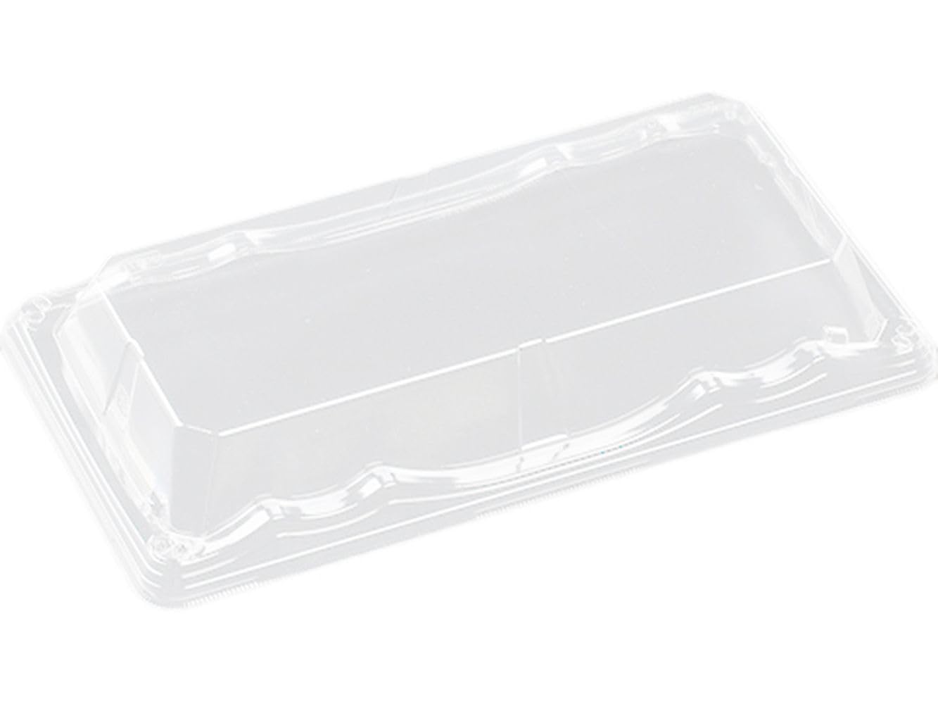 【ケース販売】 エフピコ(Fpco) T-大波皿2-6嵌合蓋 透明 600枚入 5ZFY