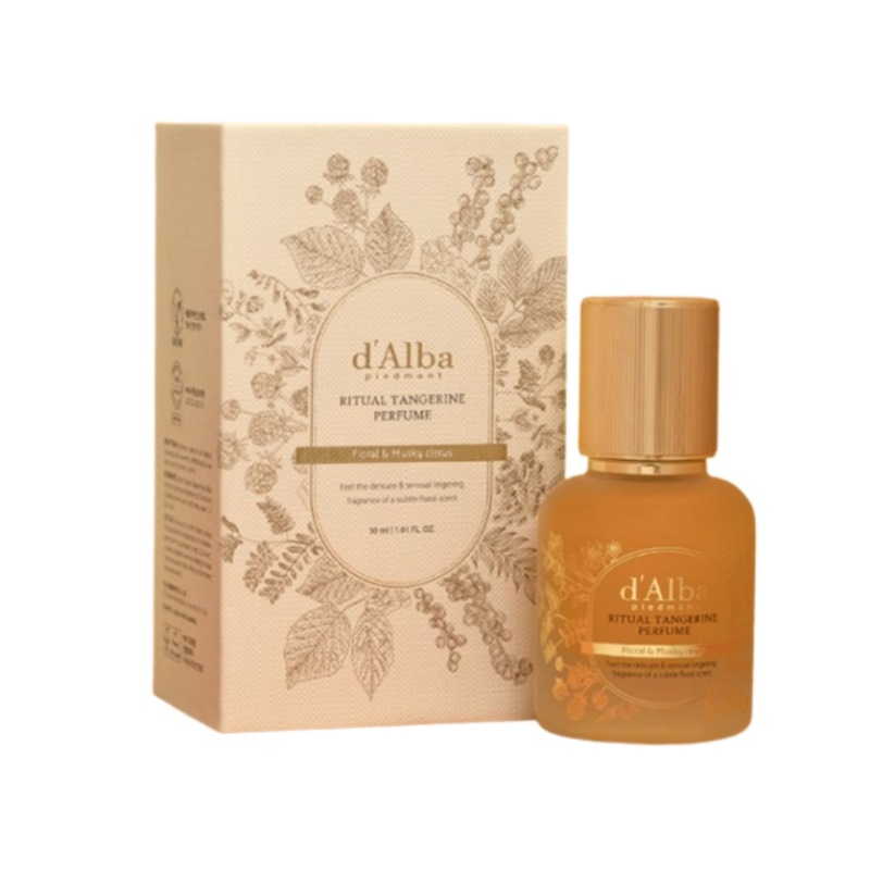 【シーズン価】d Alba ヴィーガン タンジェリン パフューム 30ml爽やかなシトラス・フレグランス・韓国コスメ・ギフトにおすすめ