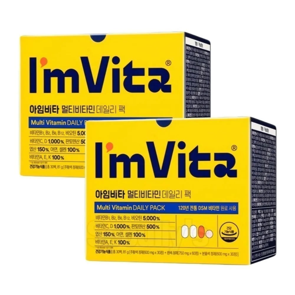マルチビタミン デイリーパック, 30回分 2ea (合計60回分)
