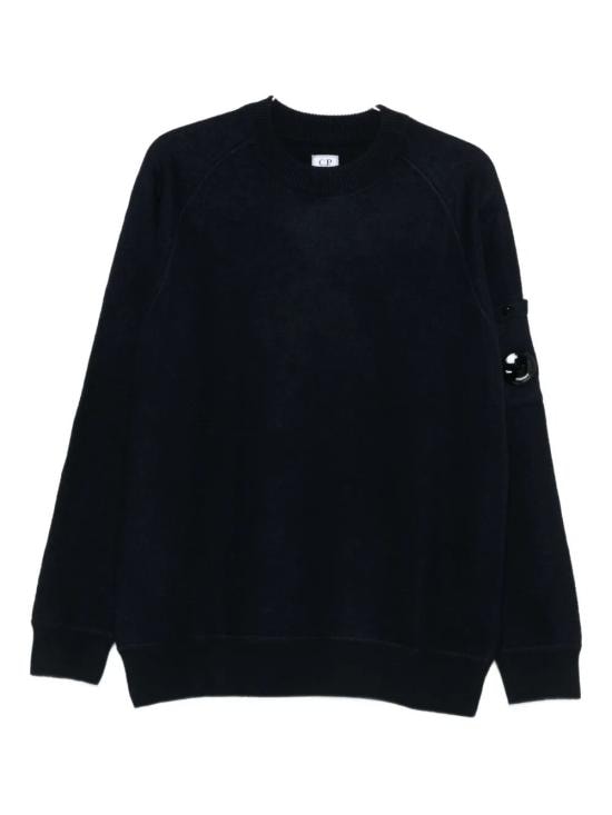 C.P. COMPANY Men Sweater 19CMKN198A 110468A 888 TOTAL ECLIPSE