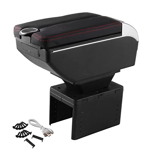 Sporacingrts アームレスト 肘掛け コンソールボックス アームレスト収納ボックス 汎用