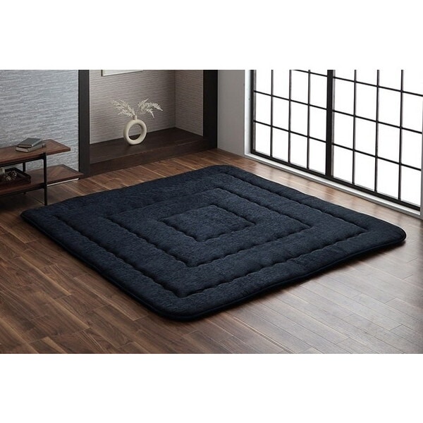 1161730190809 モデルノ F 正方形 敷 NV 190X190 ネイビー メーカー直送