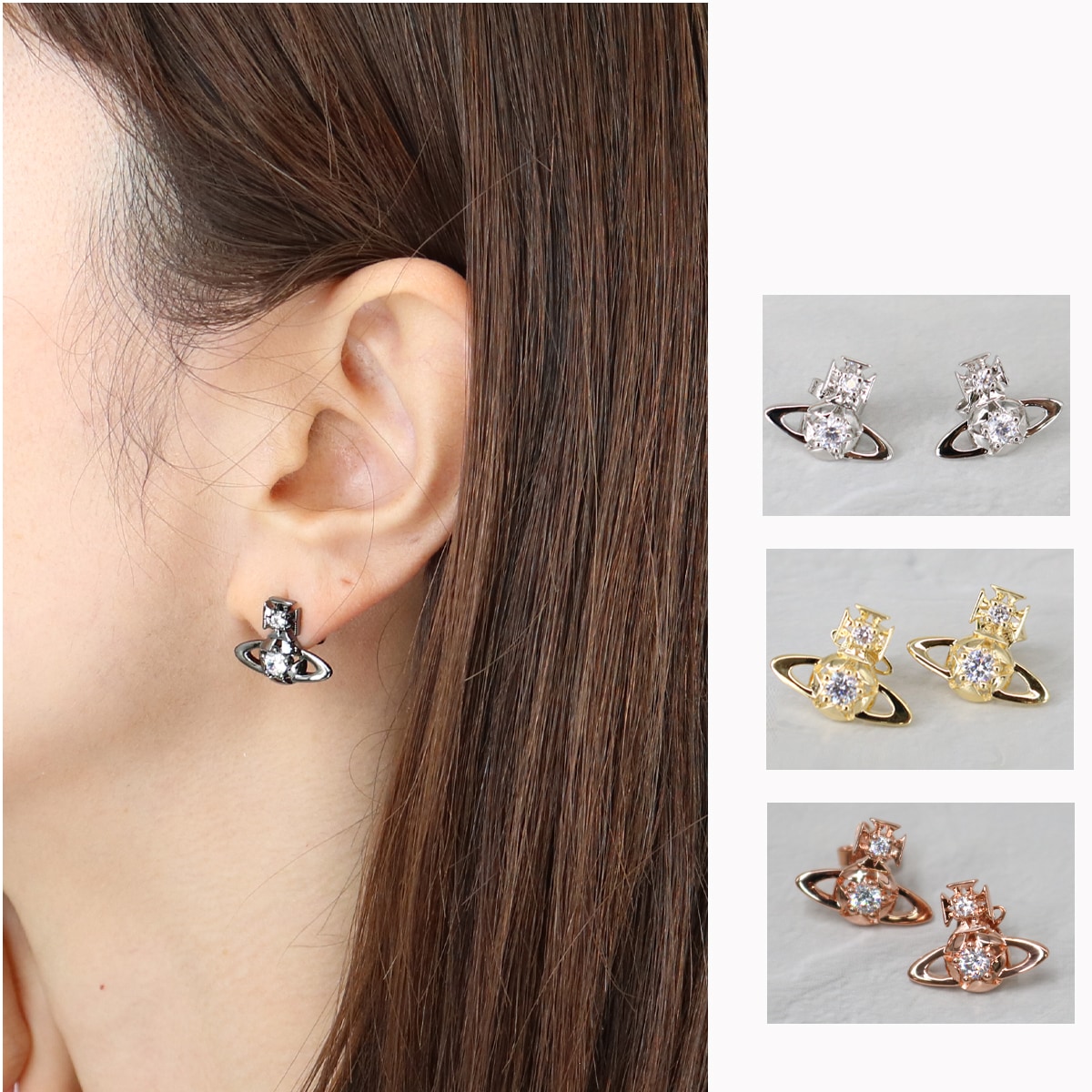 ピアス LEE ORB EARRINGS 6201037C-02P102/02R102/02S104 オーブ 両耳用 アクセサリー