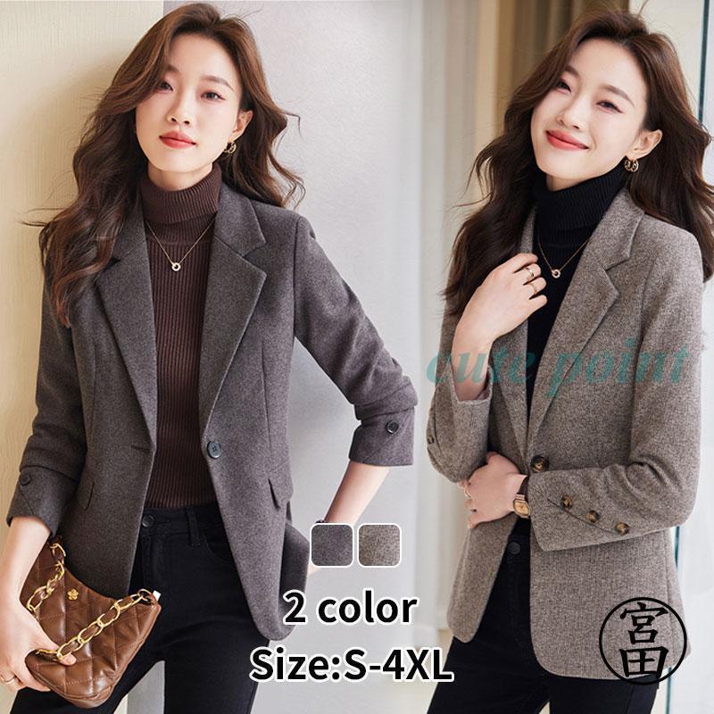 【福袋】テーラードジャケット レディース テーラード 長袖 ライトアウター ジャケット きれいめ フォーマル スーツ オフィス 通勤