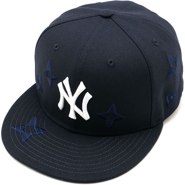 キャップ ニューヨーク・ヤンキース [14307698] 59FIFTY メンズ・レディース 帽子 MLB 花柄 モノグラム ネイビー