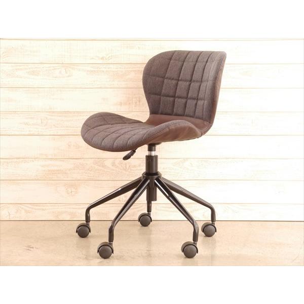 デスクチェア おしゃれ レトロ ブラウン 北欧モダン キャスターチェア 椅子 チェア 学習椅子 パソコンチェア ワークチェア チェアー オフィスチェア