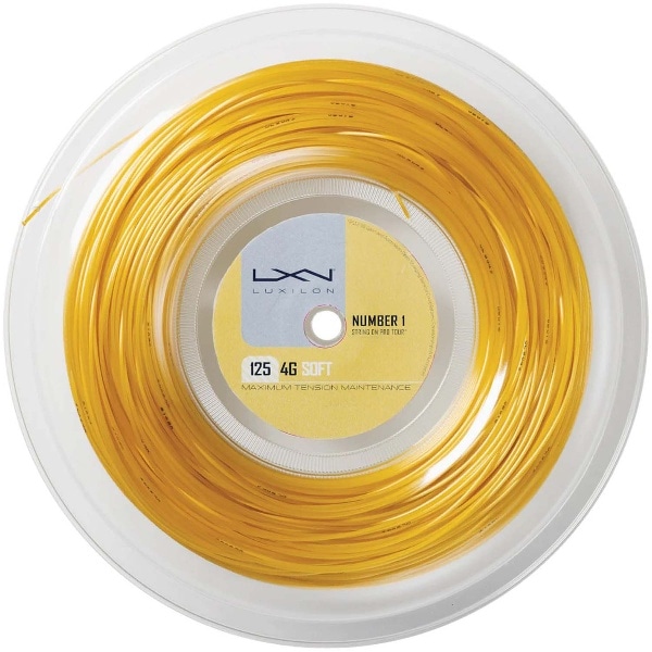Wilson ウイルソン LUXILON 4G SOFT 125 200M テニス 硬式ガット WRZ990143