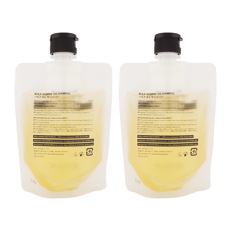 [2個セット]バルク オム ザ シャンプー 200g 持続泡 アミノ酸系シャンプー 吸着保湿 クレンジング[ギフトラッピング対応]