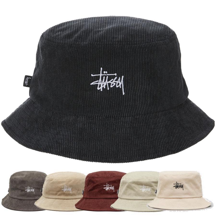 ステューシー バケットハット コーデュロイ バケハ 帽子 メンズレディース 男女兼用 海外限定