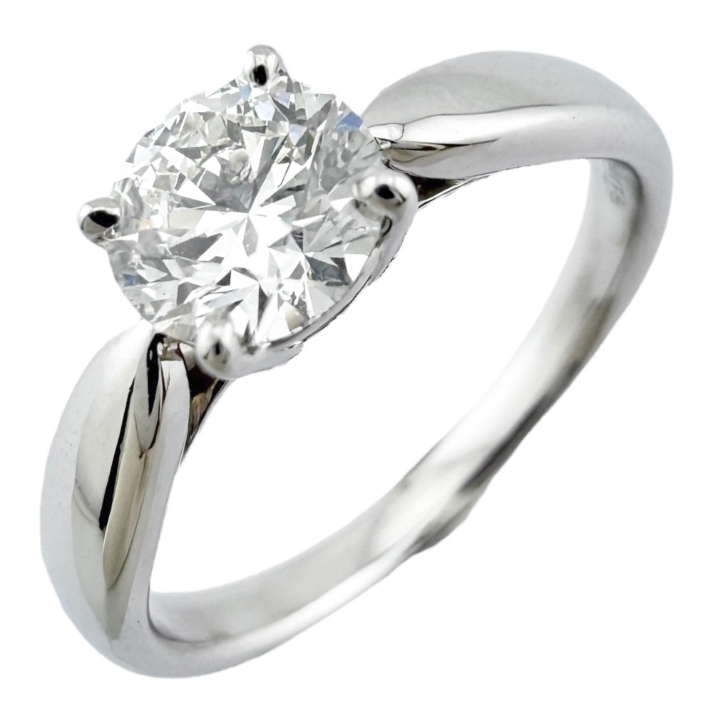 ティファニー ハーモニー リング 指輪 6.5号 Pt950プラチナ ダイヤモンド TIFFANY&Co. 中古 美品