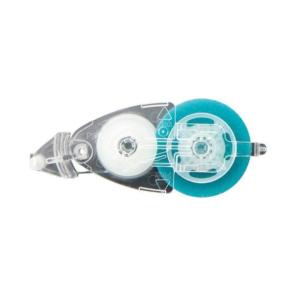 （まとめ）TANOSEE テープのり（リフィル式ドットタイプ） 詰替用テープ コンパクト 8.4mm15m 1セット（10個） 5セット
