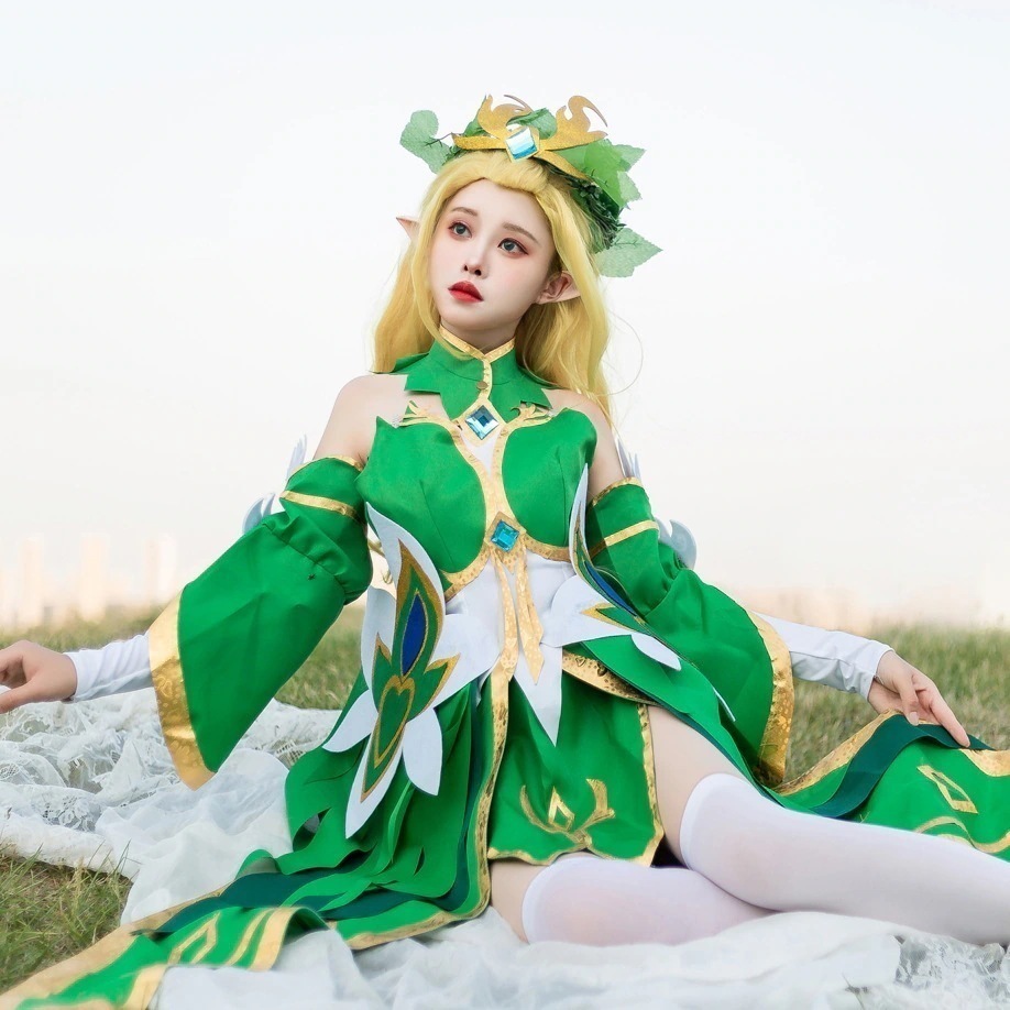 【2025新作】王昭君精霊姫コスプレ服かつら服女装