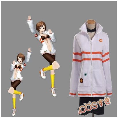 【新品開催 】初音ミク VOCALOID 歌姫計画 千本桜　MEIKO 運動服 コスプレ衣装 高品質 新品 Cosplay アニメ