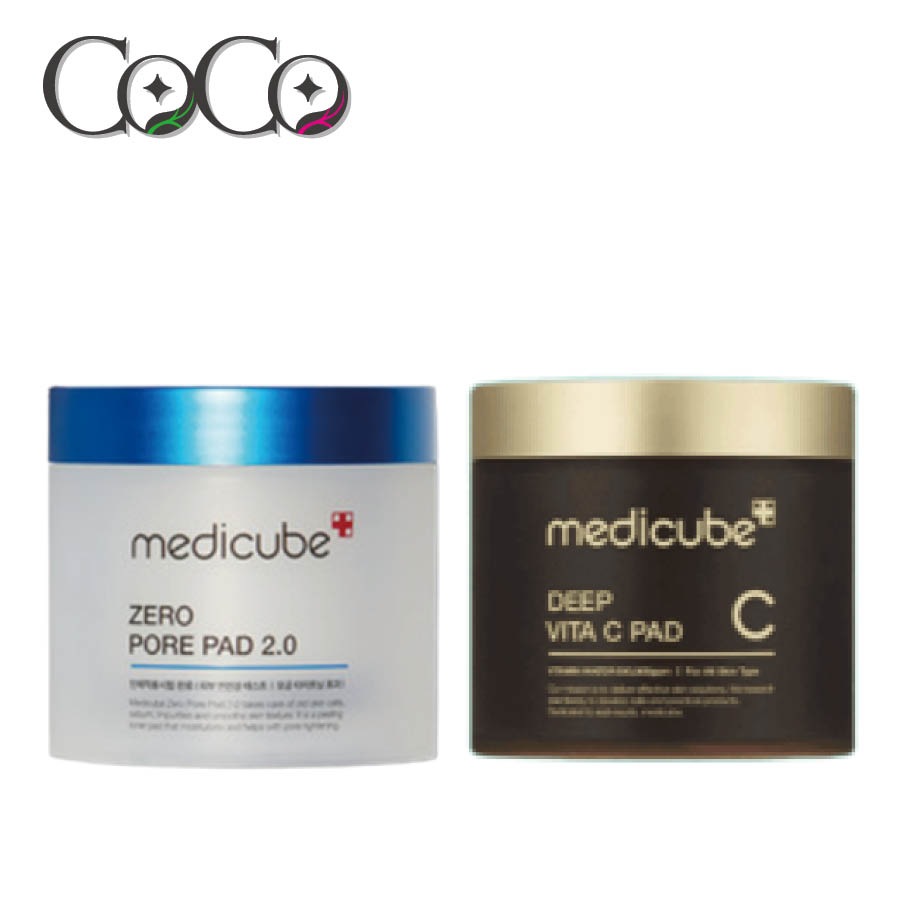 【正規品】朝毛穴パ夜ビタパセット／朝夜パッド使い分けセット／ゼロ毛穴パッド2.0／ディープビタCパッド／2種セット／毛穴／角栓／シミケア／くすみ／ビタミンC