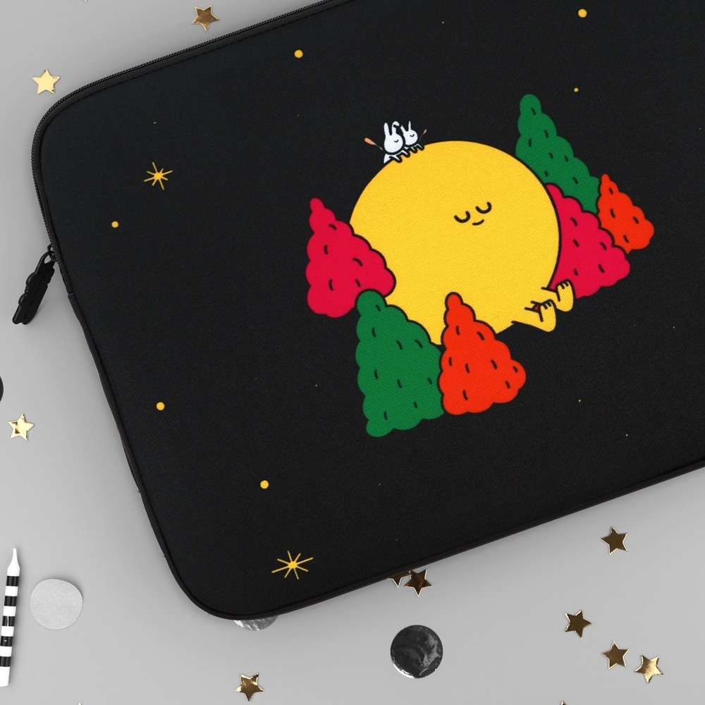 iPadノートパソコンポーチムーン