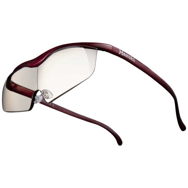 Hazuki Company　Hazuki ハズキルーペ ラージ(赤)ブルーライト対応カラーレンズ 1.6倍　ハズキルｰペシンラｰジ