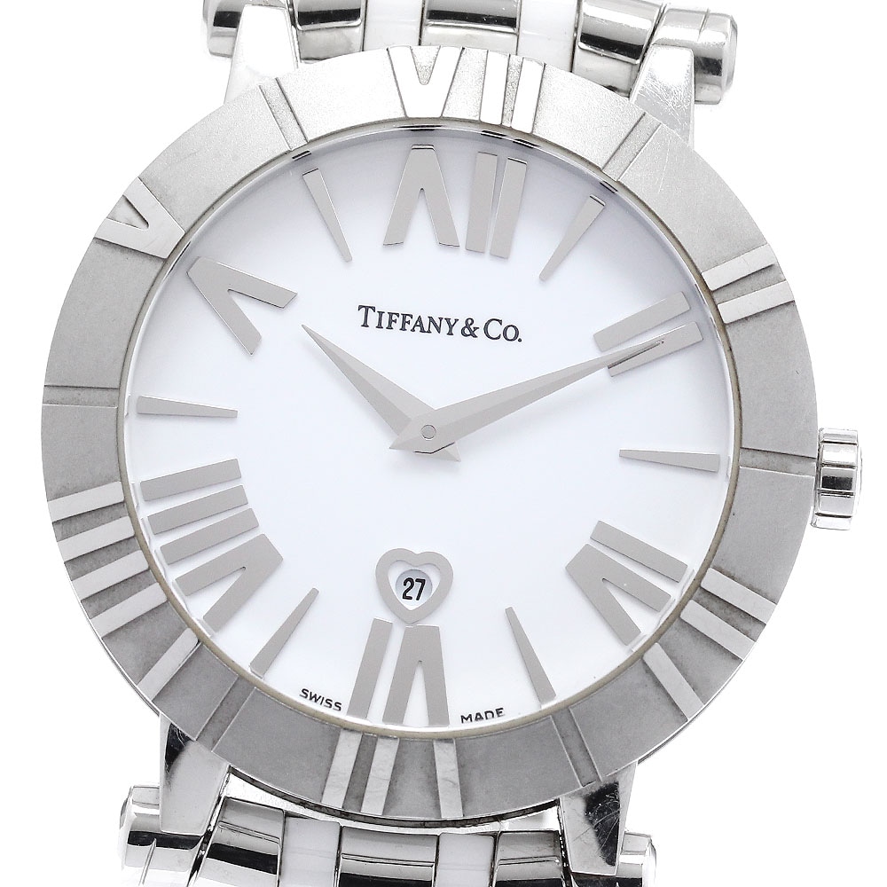 ティファニー TIFFANY&Co. Z1301.11.11A20A00A アトラス デイト クォーツ レディース _961086【中古】