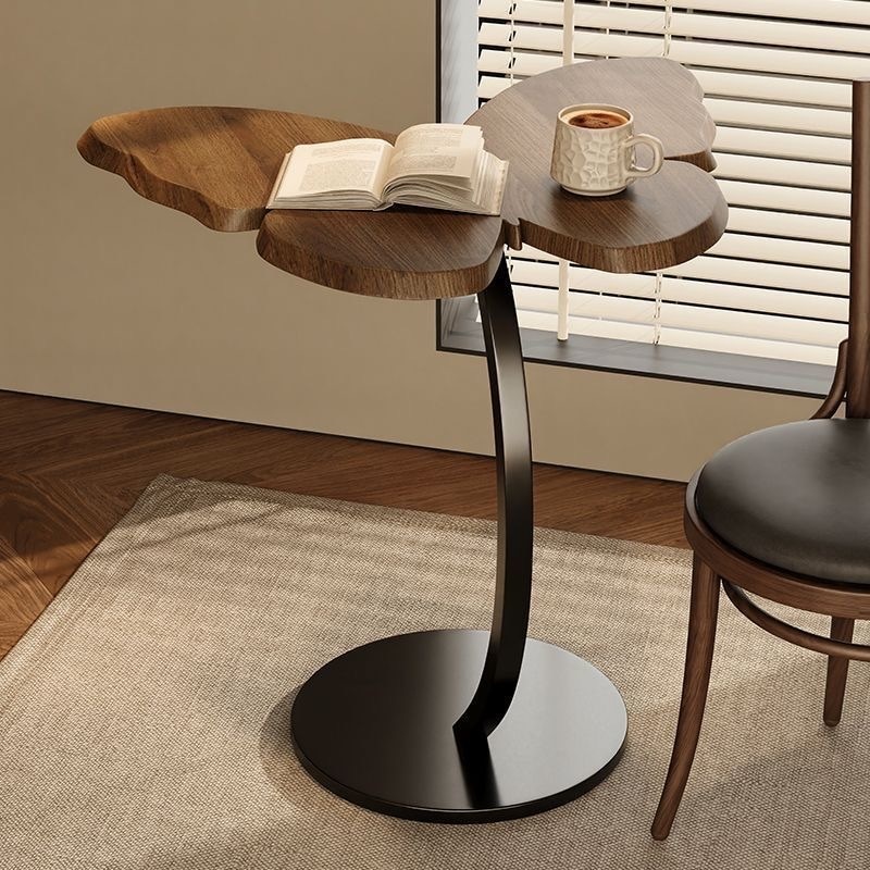 蝶形 鉄製テーブル 韓国インテリア 雰囲気 おしゃれサイドテーブル デスク 家具 サイドテーブル ローテーブル 可動式小テーブル 収納
